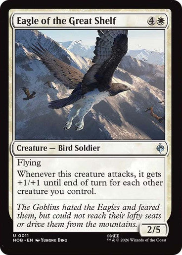 Eagle of the Great Shelf: The Hobbit