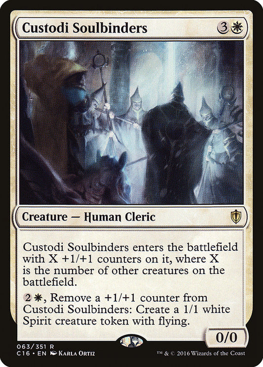 Custodi Soulbinders: Commander 2016