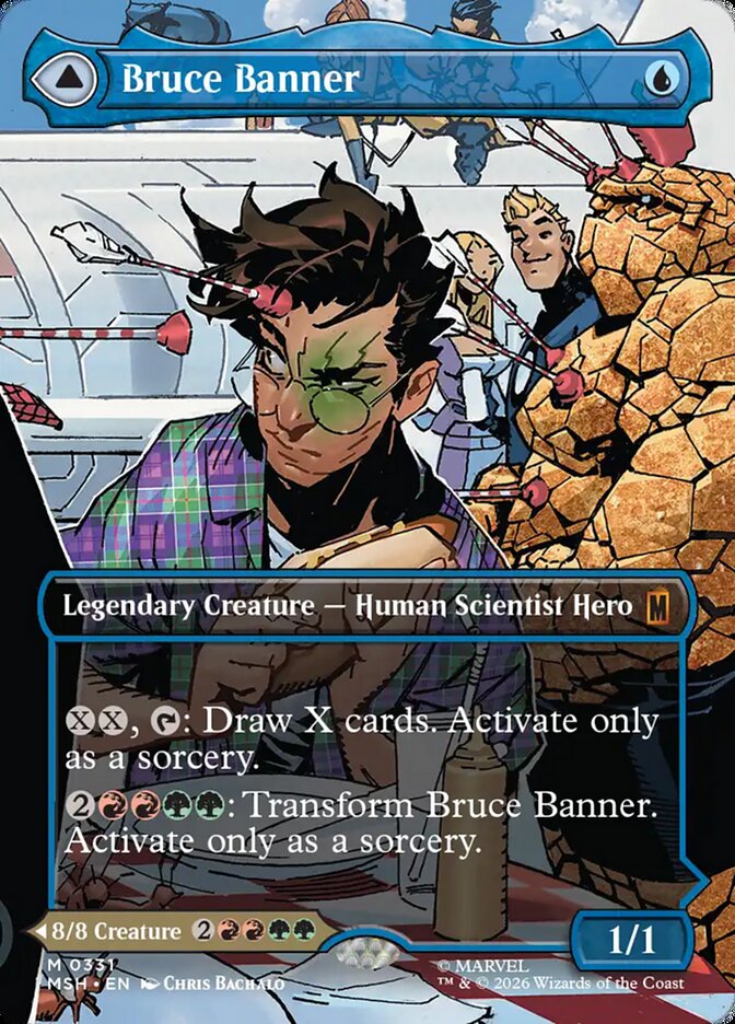 Bruce Banner // The Incredible Hulk (Borderless) (#331)