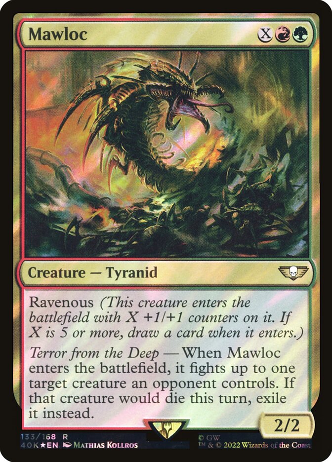 Mawloc (Surge Foil) - (Foil): Warhammer 40,000 Commander