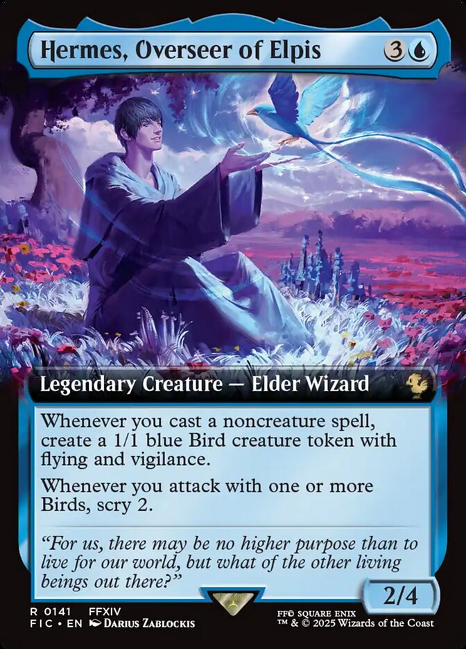 Hermes, Overseer of Elpis (Extended Art): Final Fantasy Commander