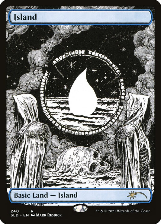 Island (Secret Lair) (#240) (Full Art): Secret Lair Drop