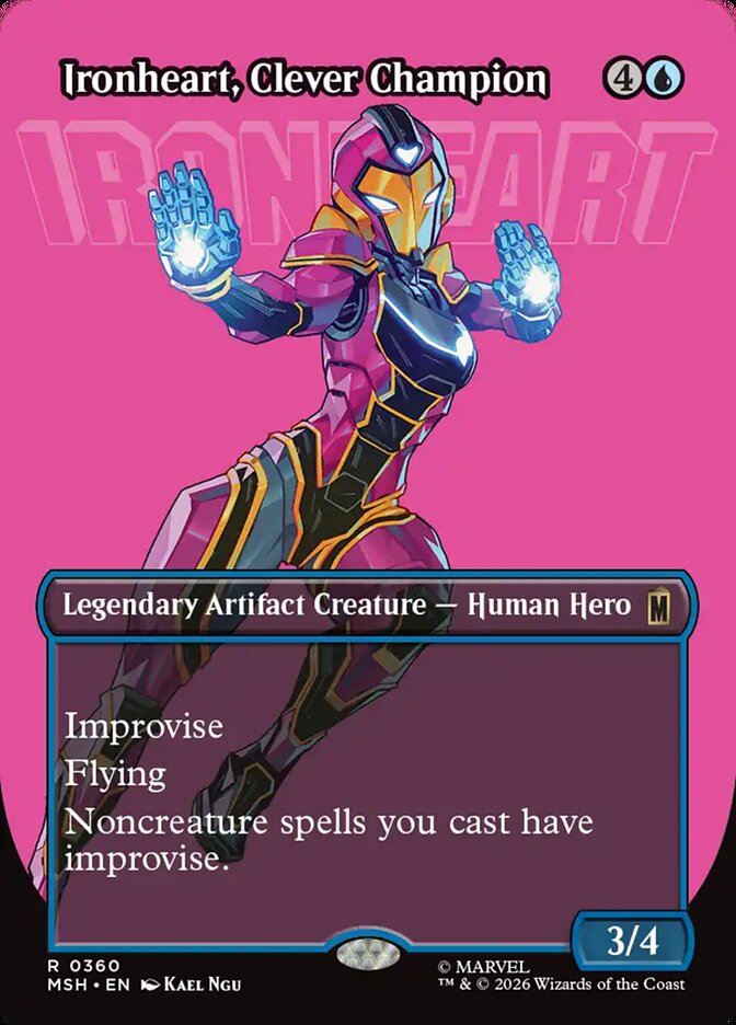 Ironheart, Clever Champion (Borderless) (#360)