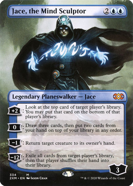 Jace, the Mind Sculptor (Borderless): Double Masters