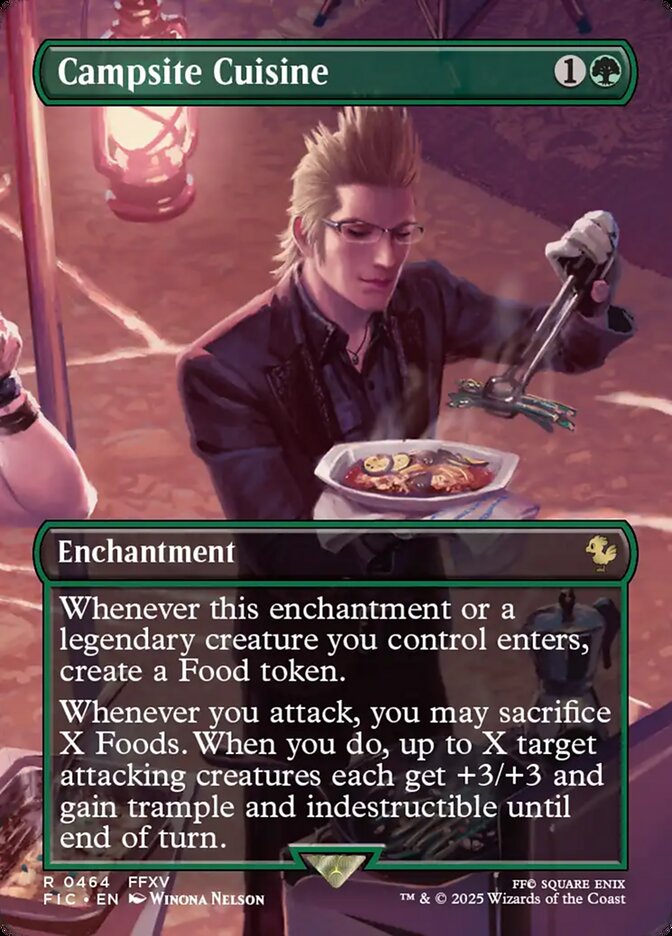 Campsite Cuisine - (Foil): Final Fantasy Commander