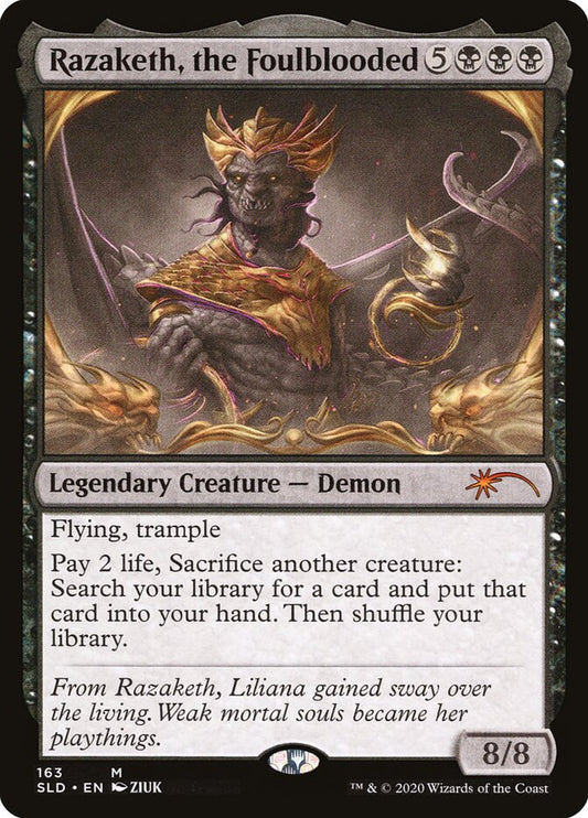 Razaketh, the Foulblooded (Secret Lair) - (Foil): Secret Lair Drop