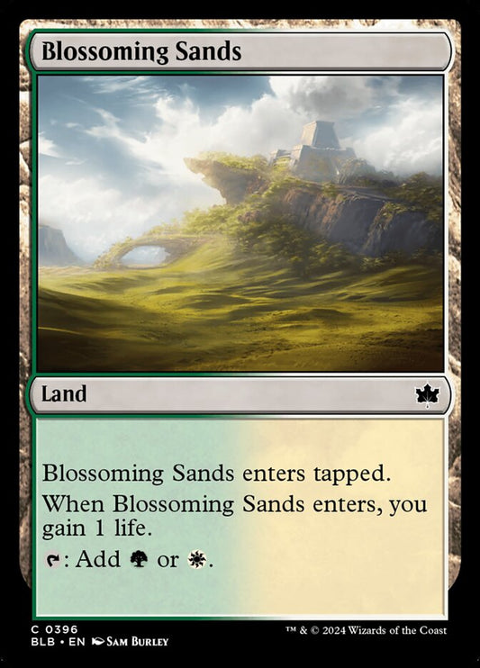 Blossoming Sands - (Foil): Bloomburrow