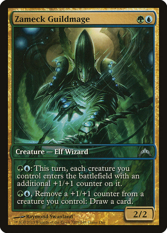 Zameck Guildmage (Game Day) (Full Art): Gatecrash Promos