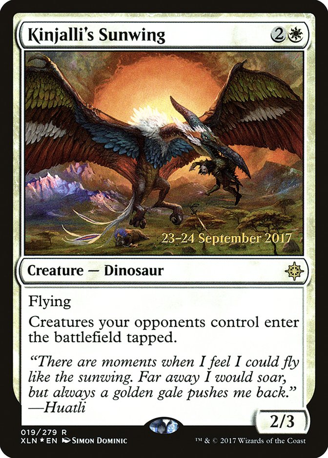 Kinjalli's Sunwing - (Foil): Ixalan Promos