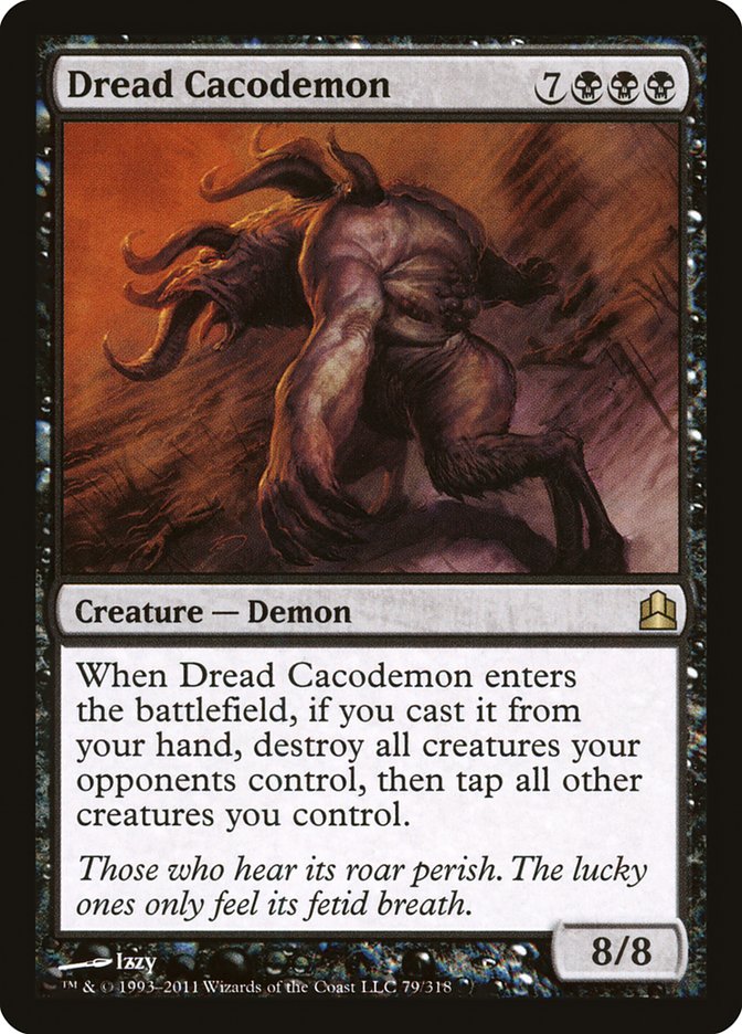 Dread Cacodemon: Commander 2011