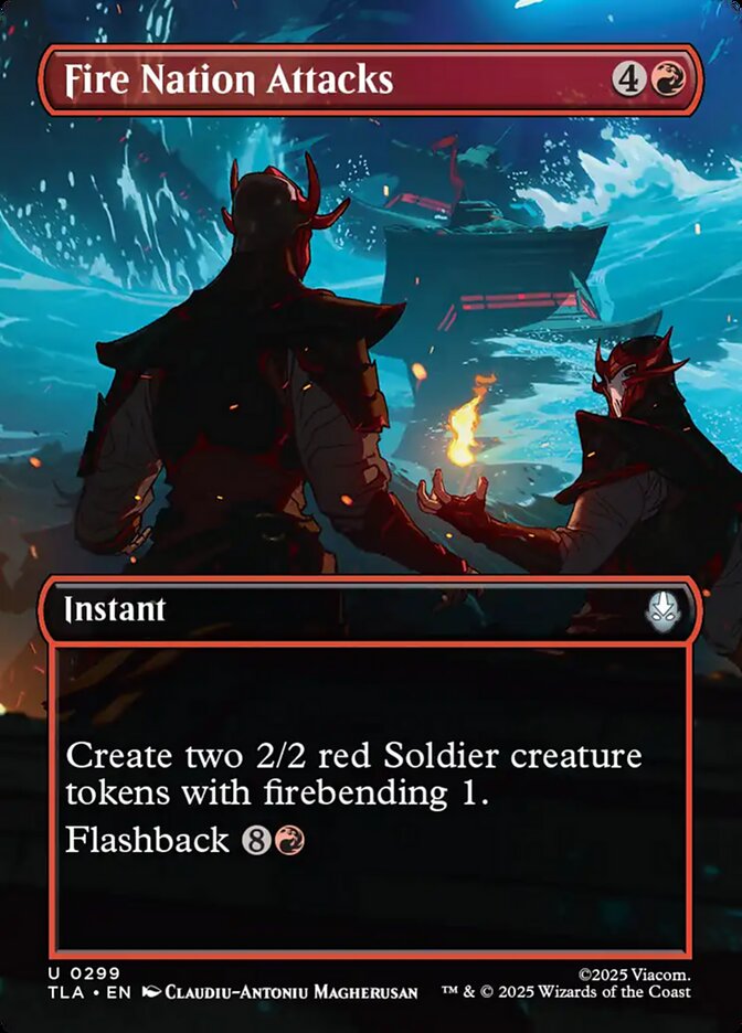 Fire Nation Attacks - (Foil): Avatar: The Last Airbender