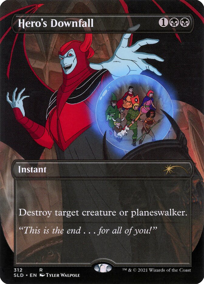 Hero's Downfall (Secret Lair) (Borderless)
