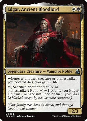 Edgar, Ancient Bloodlord: Reality Fracture