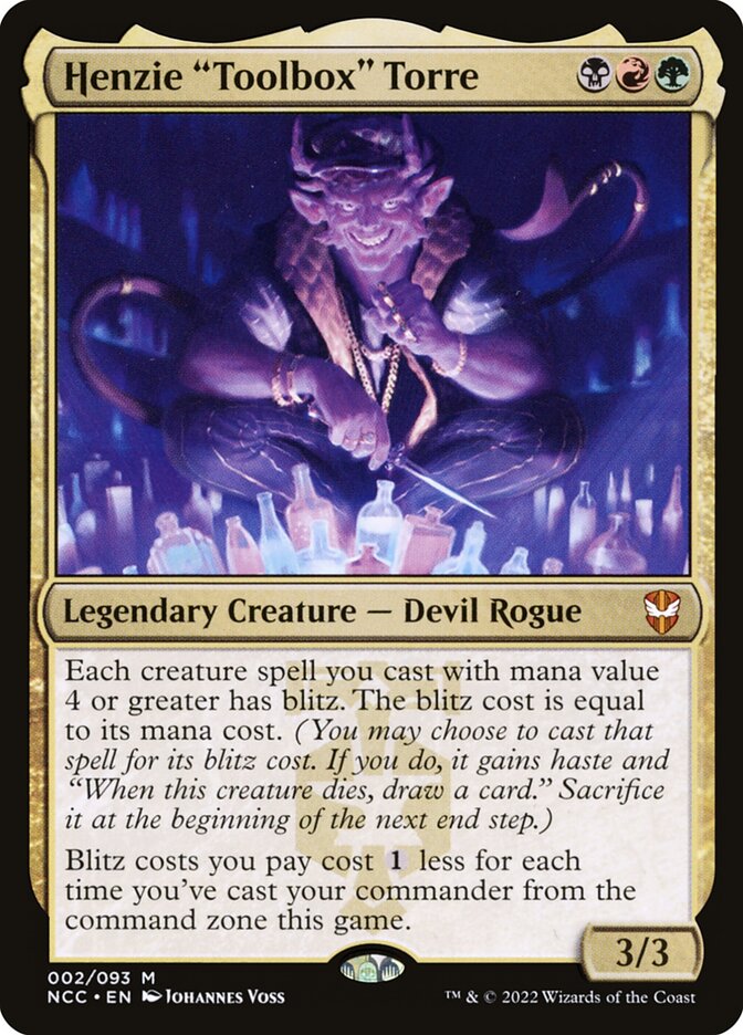 Henzie "Toolbox" Torre: New Capenna Commander