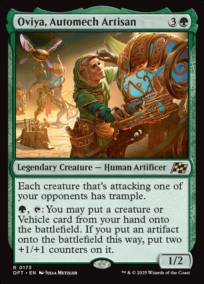 Oviya, Automech Artisan: Aetherdrift