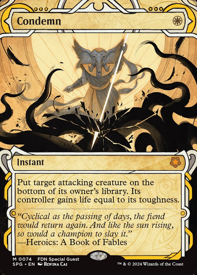 Condemn (Showcase) - (Foil): Special Guests