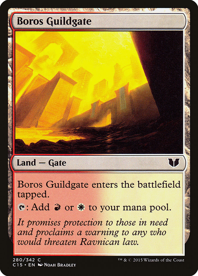 Boros Guildgate: Commander 2015