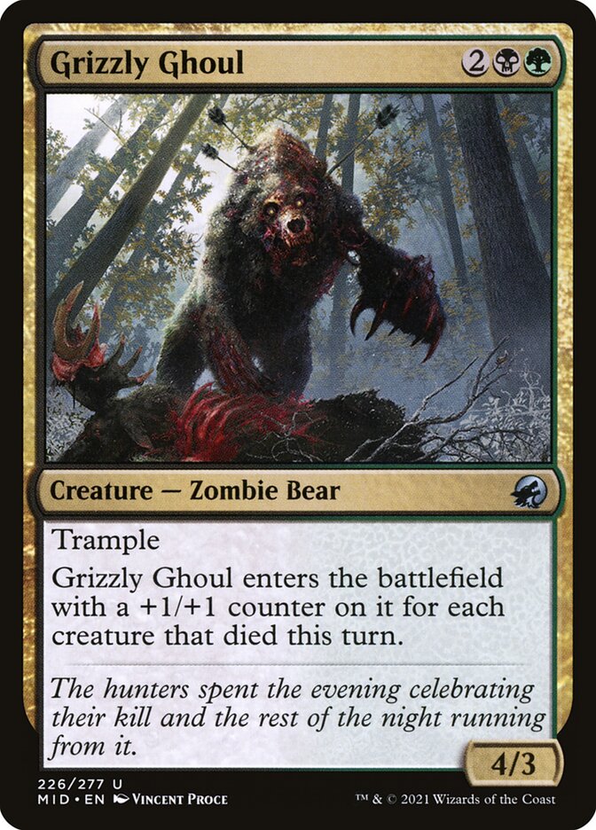 Grizzly Ghoul: Innistrad: Midnight Hunt