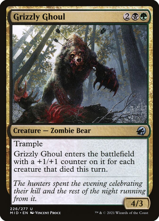 Grizzly Ghoul: Innistrad: Midnight Hunt