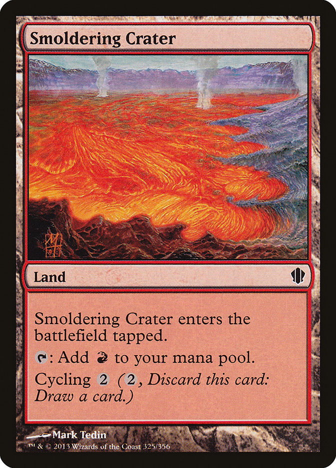 Smoldering Crater: Commander 2013