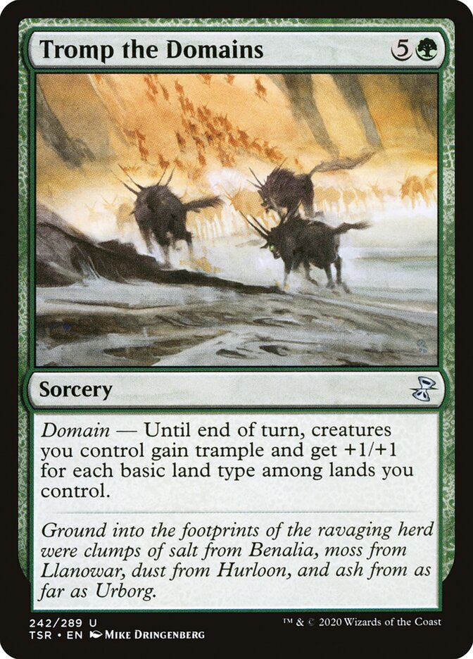 Tromp the Domains - (Foil): Time Spiral Remastered