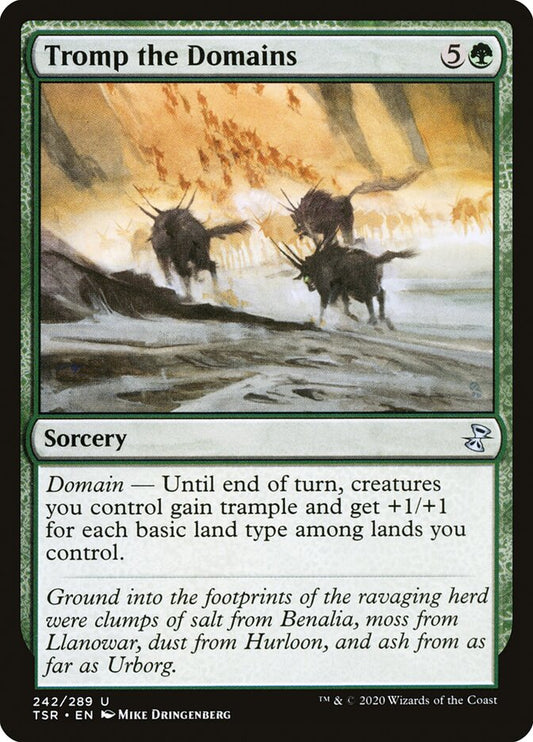 Tromp the Domains - (Foil): Time Spiral Remastered