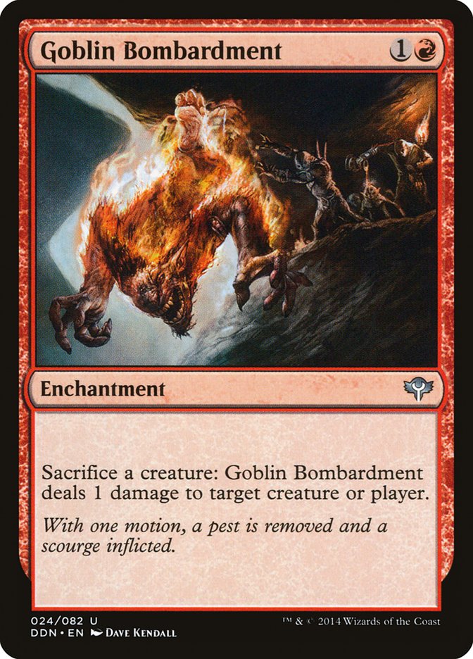 Goblin Bombardment: Duel Decks: Speed vs. Cunning