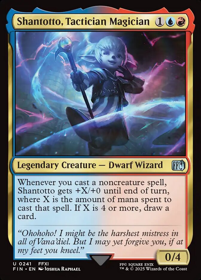 Shantotto, Tactician Magician - (Foil): Final Fantasy