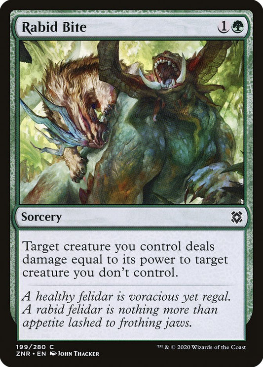 Rabid Bite: Zendikar Rising
