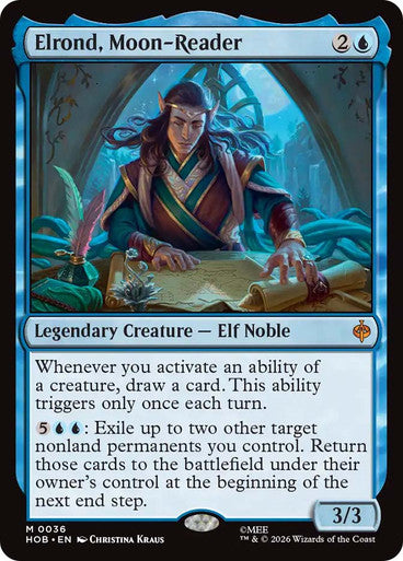 Elrond, Moon-Reader: The Hobbit