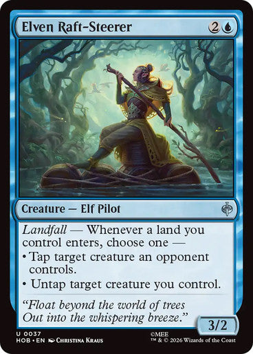 Elven Raft-Steerer: The Hobbit