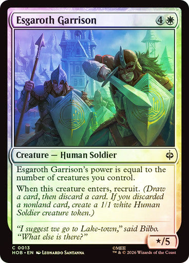 Esgaroth Garrison - (Foil): The Hobbit