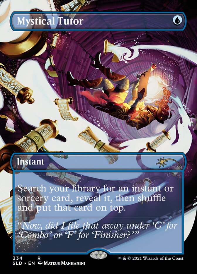 Mystical Tutor (Secret Lair) (Borderless) - (Foil)