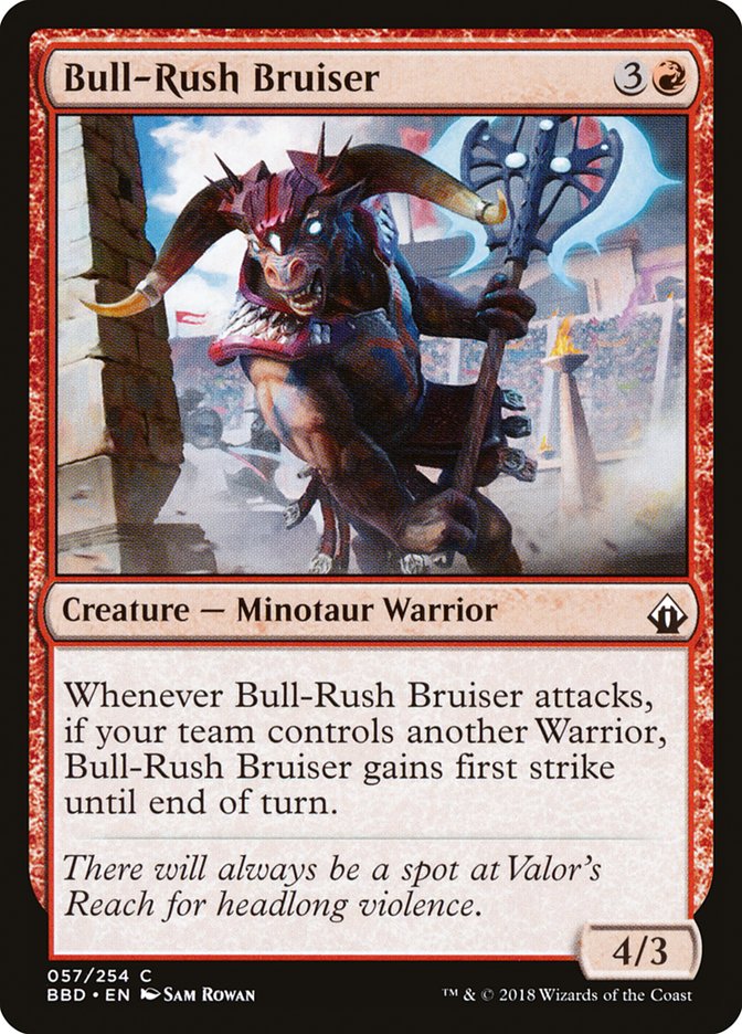 Bull-Rush Bruiser - (Foil): Battlebond