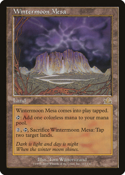 Wintermoon Mesa: Prophecy