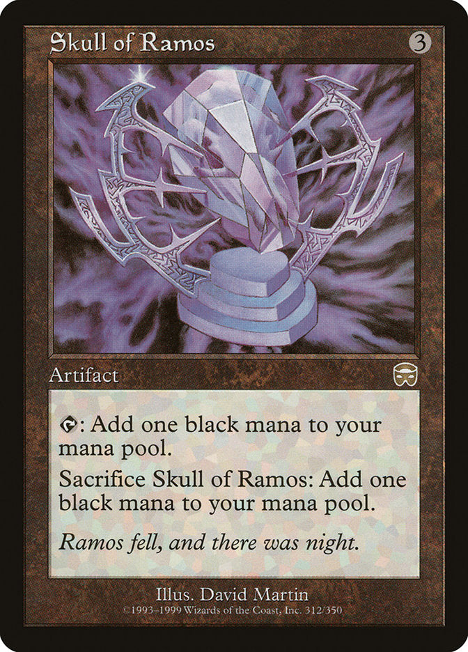 Skull of Ramos - (Foil): Mercadian Masques