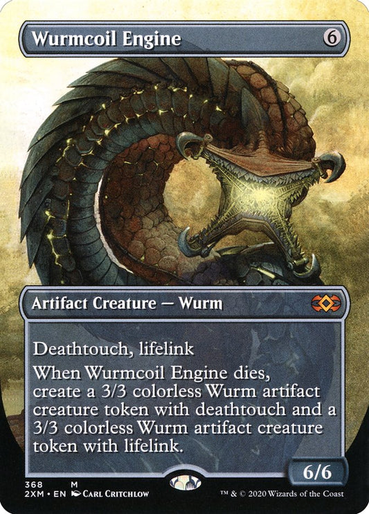 Wurmcoil Engine (Borderless) - (Foil): Double Masters