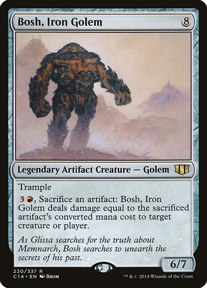 Bosh, Iron Golem: Commander 2014