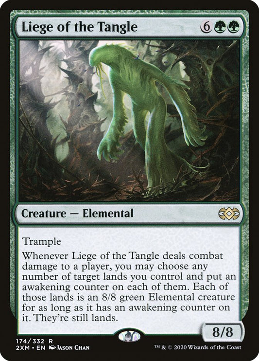 Liege of the Tangle - (Foil): Double Masters