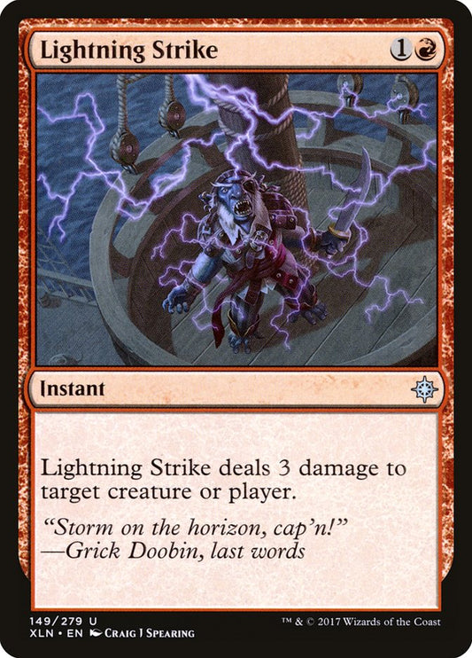 Lightning Strike - (Foil): Ixalan