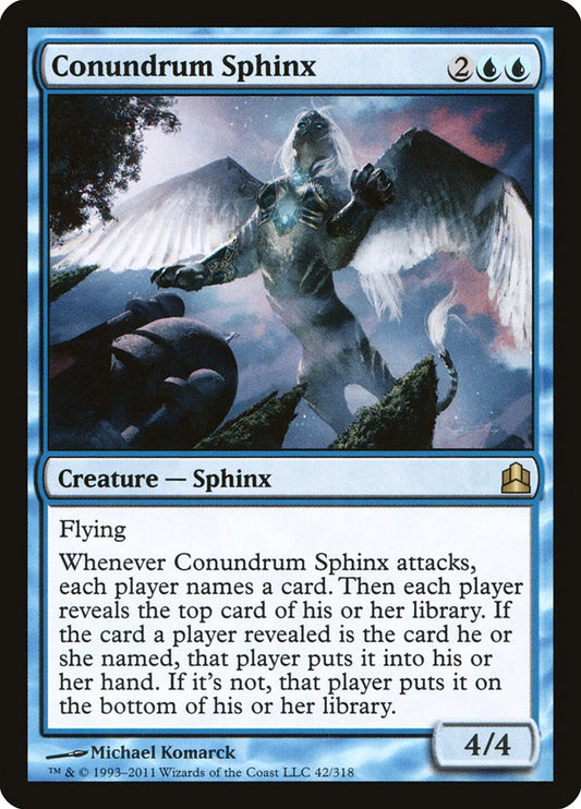 Conundrum Sphinx: Commander 2011