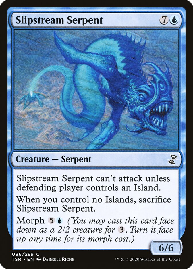 Slipstream Serpent - (Foil): Time Spiral Remastered