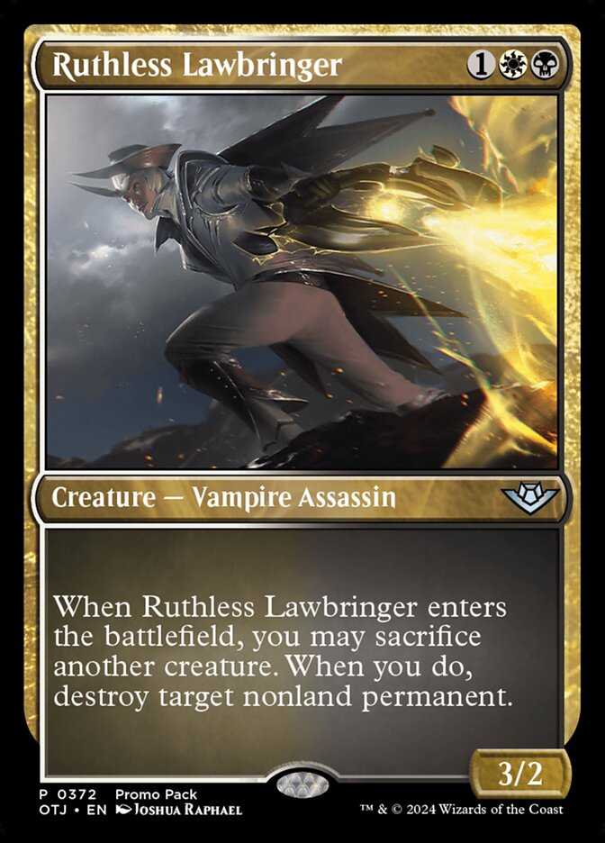 Ruthless Lawbringer - (Foil): Outlaws of Thunder Junction
