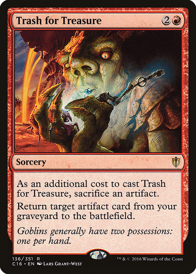 Trash for Treasure: Commander 2016