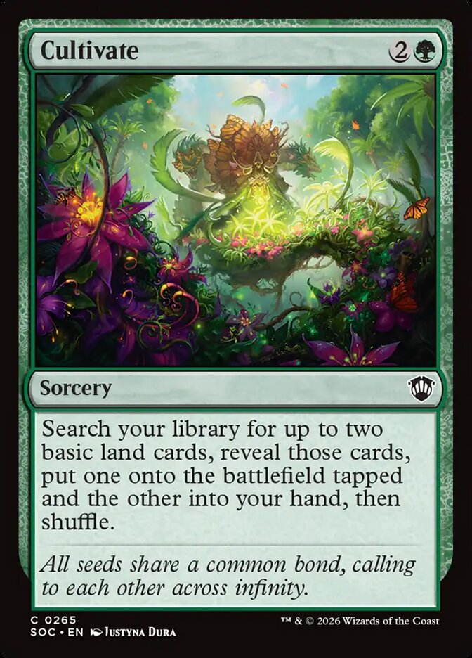 Cultivate: Secrets of Strixhaven Commander