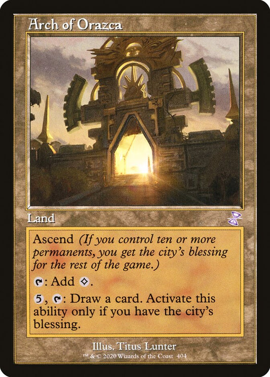 Arch of Orazca (Retro Frame): Time Spiral Remastered
