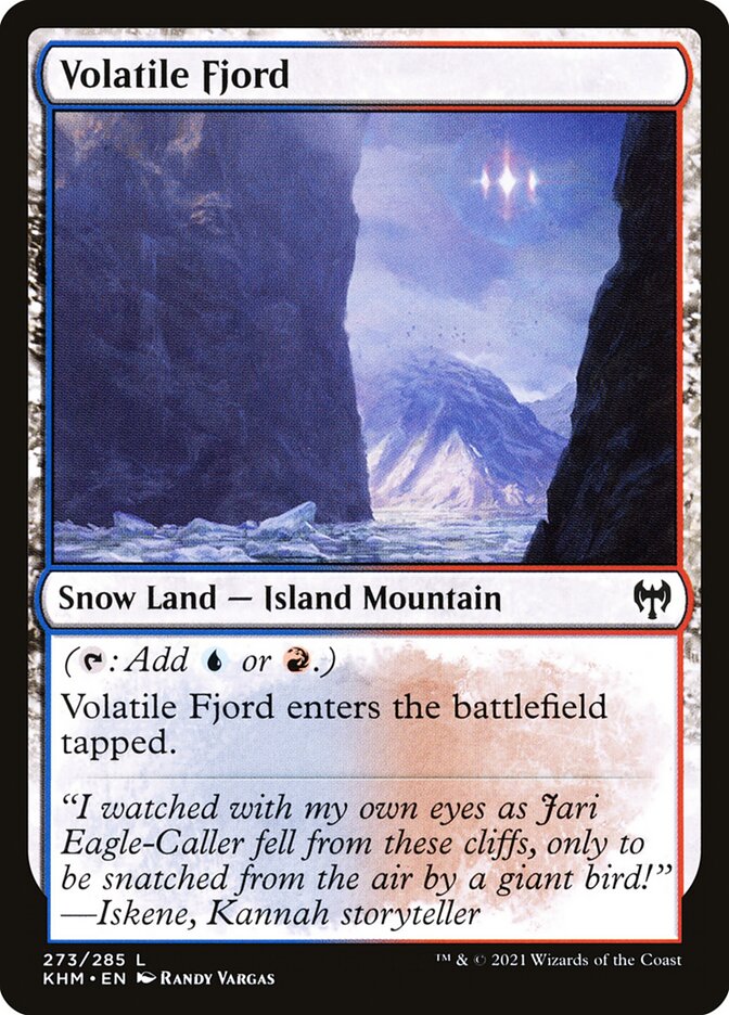 Volatile Fjord - (Foil): Kaldheim