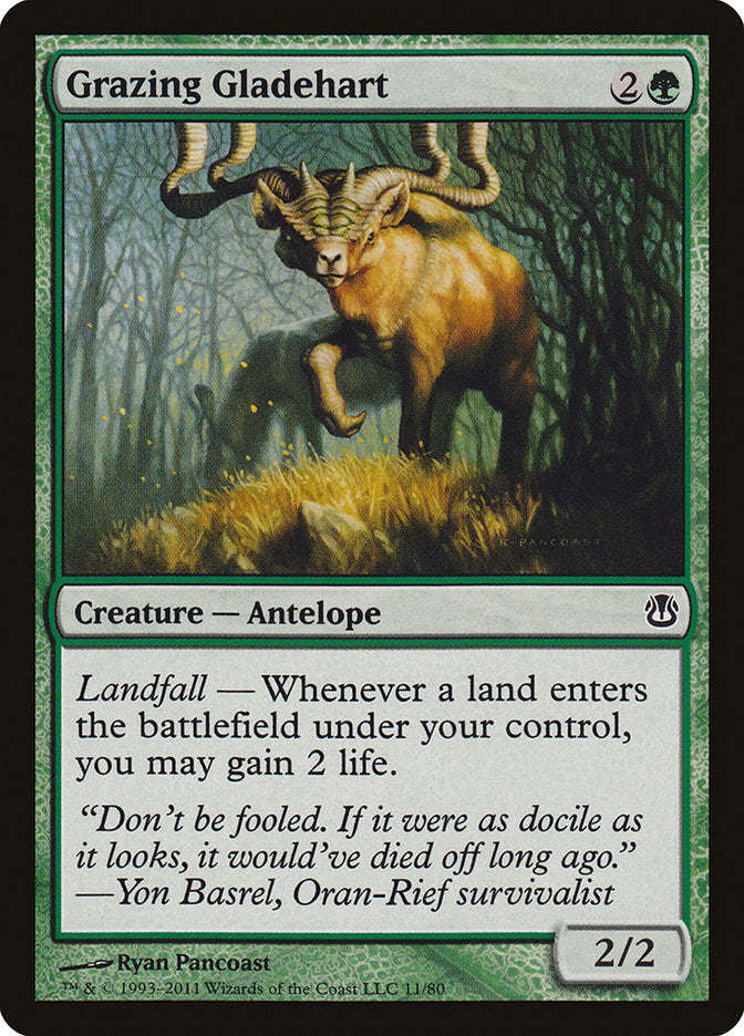 Grazing Gladehart: Duel Decks: Ajani vs. Nicol Bolas