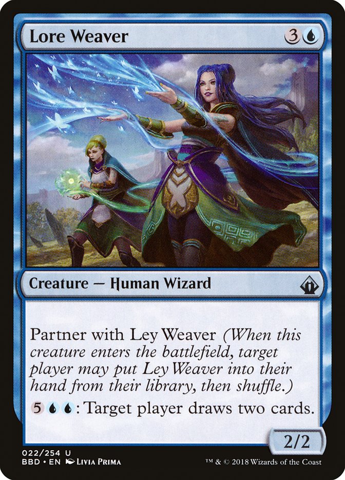 Lore Weaver - (Foil): Battlebond