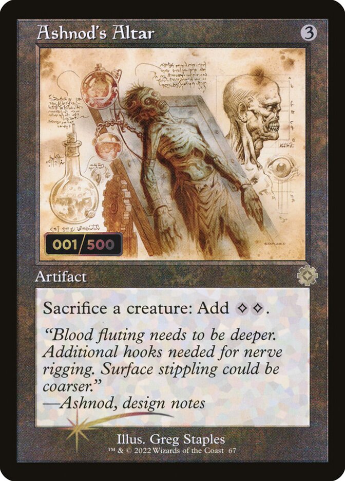 Ashnod's Altar - (Foil): The Brothers' War Retro Artifacts